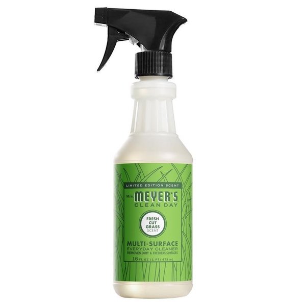 Scrubbing Bubbles Mrs. Meyer's Clean Day Fresh Cut Grass Scent Multi-Surface Cleaner Liquid Spray 16 oz 316935